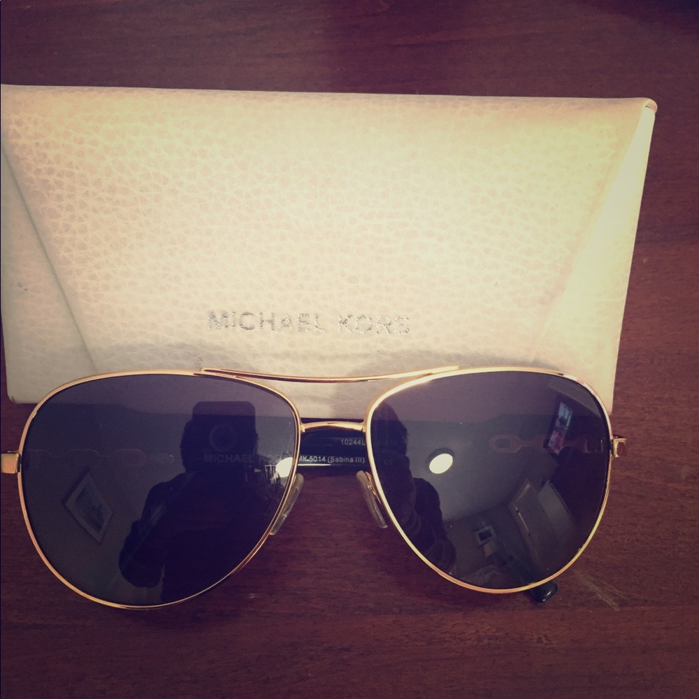 Michael Kors Aviator sunglasses